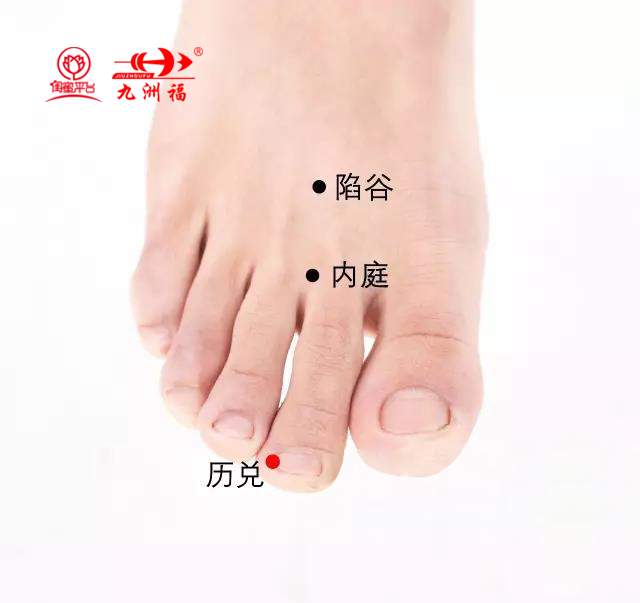 历兑穴